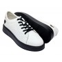 Pantofi dama casual din piele naturala - Aisha Alb GSK3032A